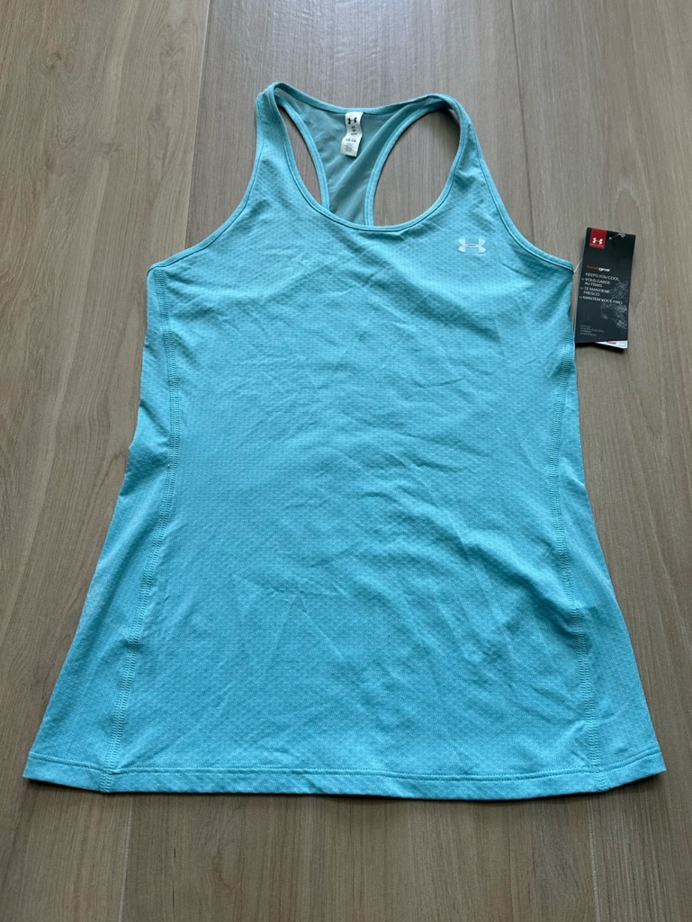 Under Armour Heatgear Tank Women’s XS Athletic Workout NEW WITH TAGS $25 Blue